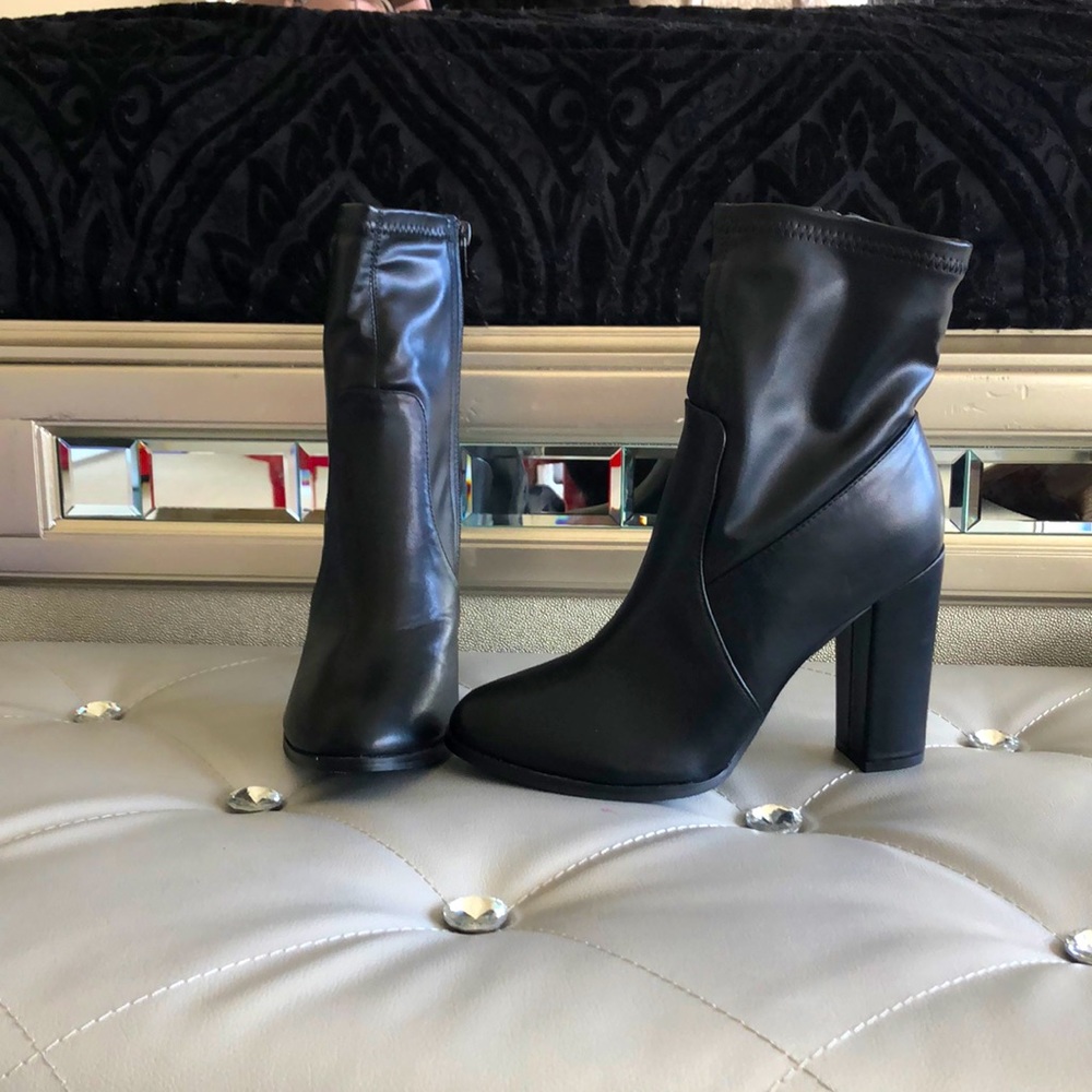 Black booties